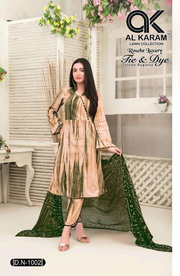 Al Karam Tye Dye - Karachi Coton